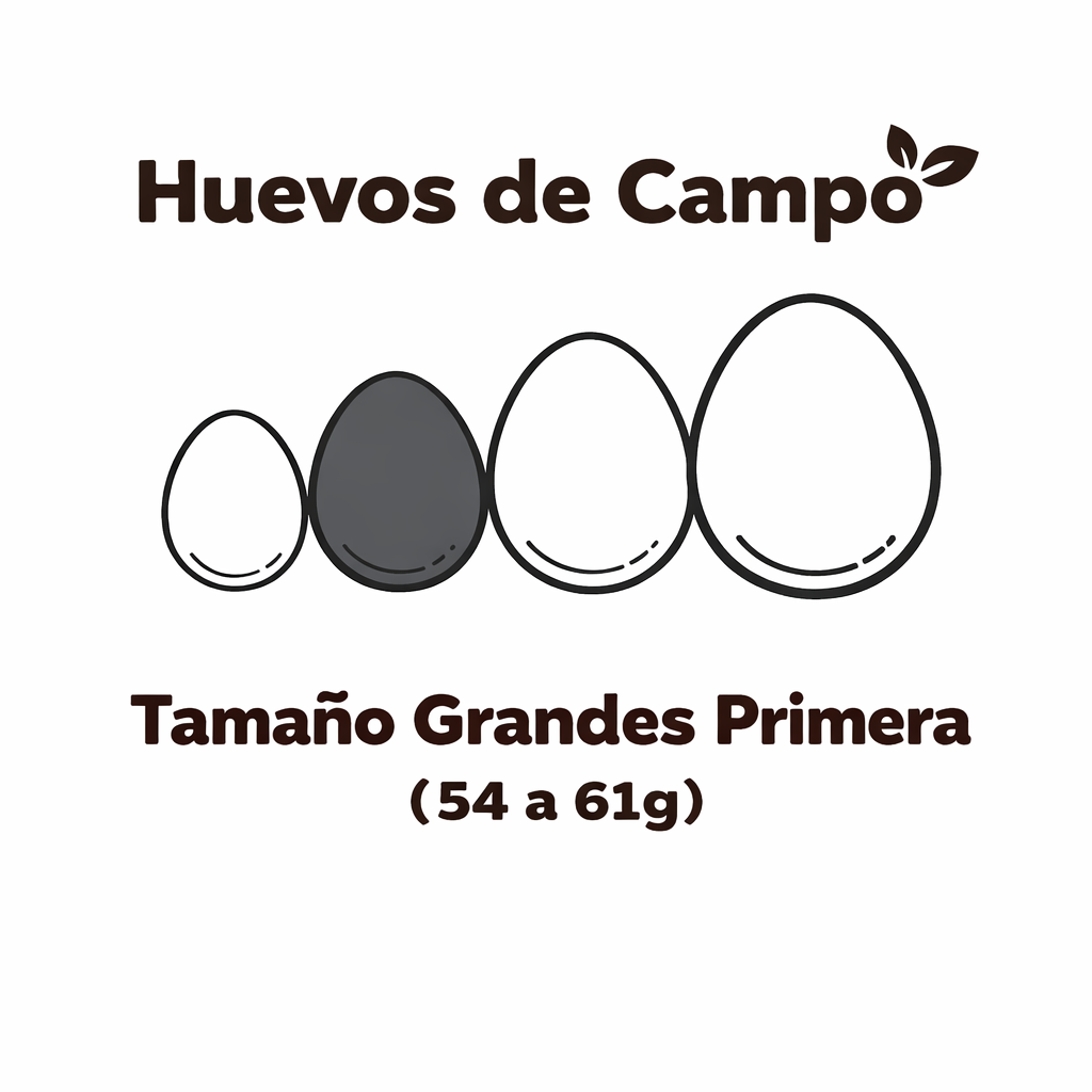 Pack x 30 Huevos Grandes/Primera I Huevos de Campo