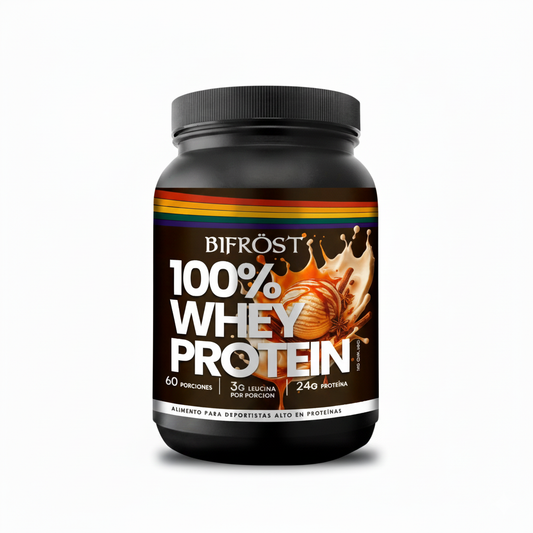 100% WHEY PROTEIN Vainilla Caramelo